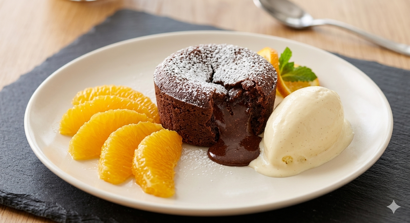 Moelleux au Chocolat.