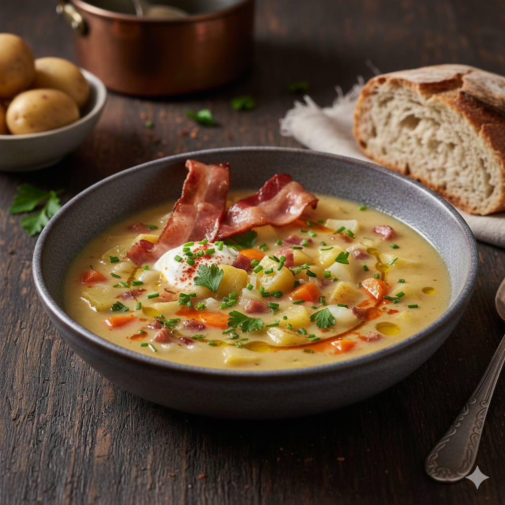 Griechische Gemüsesuppe