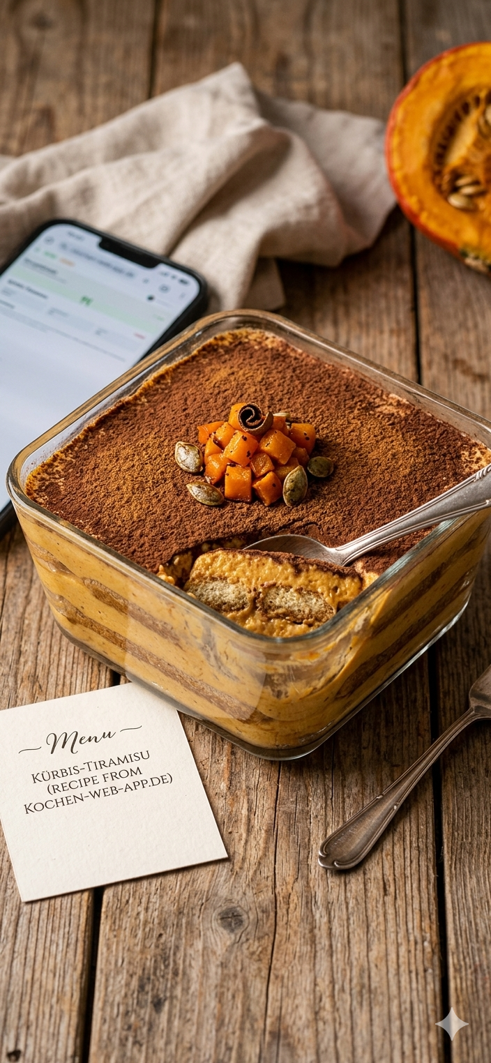 Kürbis Tiramisu.