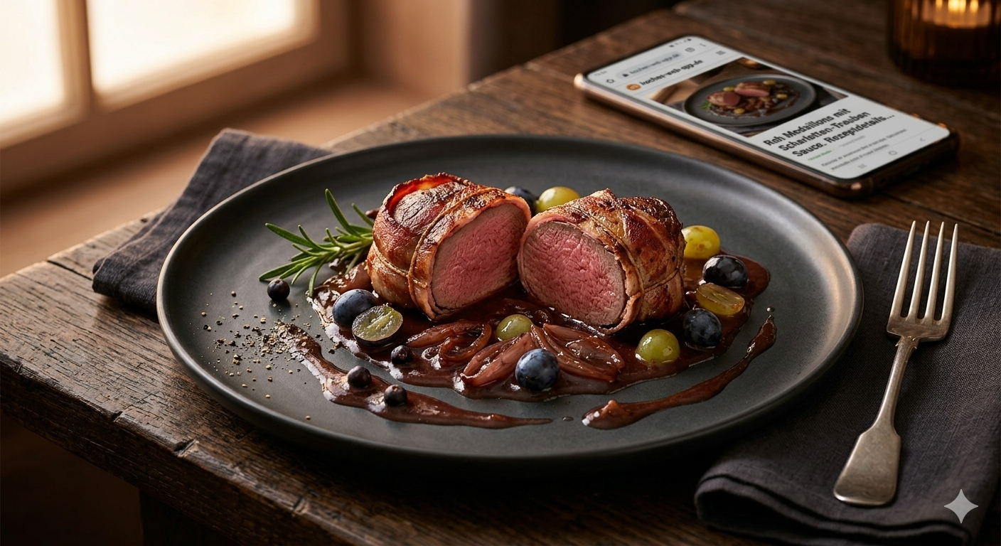 Lamm Filet mit Pfeffer-Koriander-Mantel