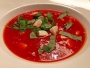 Tomaten-Mozzarella-Suppe