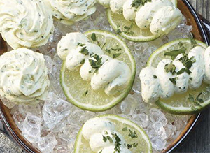 Kräuterbutterschaum