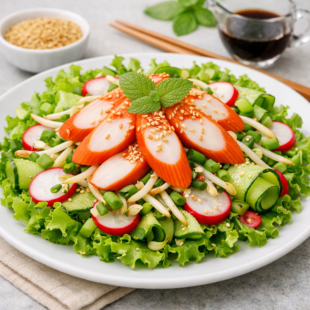 Surimi Gurkensalat